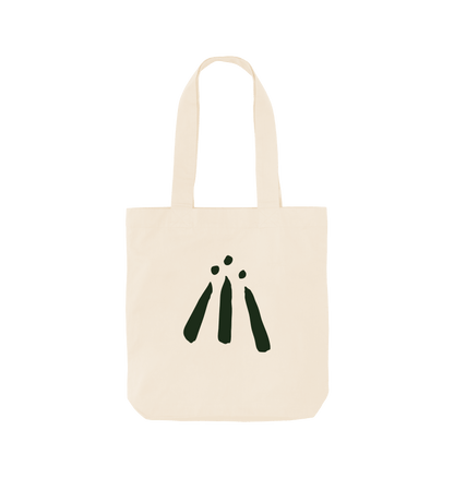 Natural Printed Bag Front
