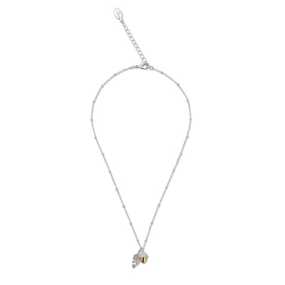 Acorn & Oak Leaf Charm Pendant