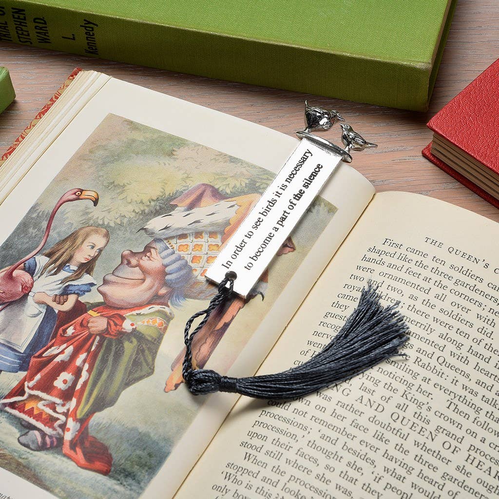Wren & Robin Pewter Bookmark
