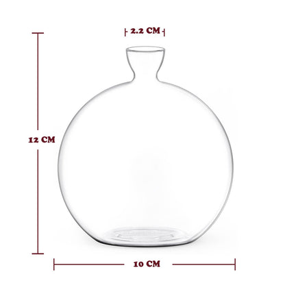 Vasecado® Hand-Blown Glass Vase for Acorns