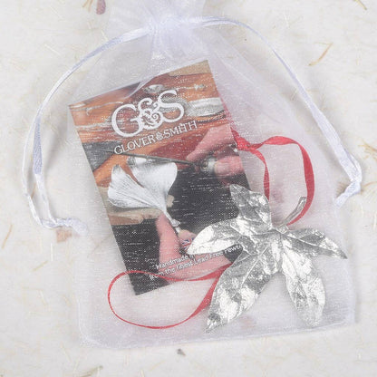 Pewter Ivy Leaf Hanging Decoration