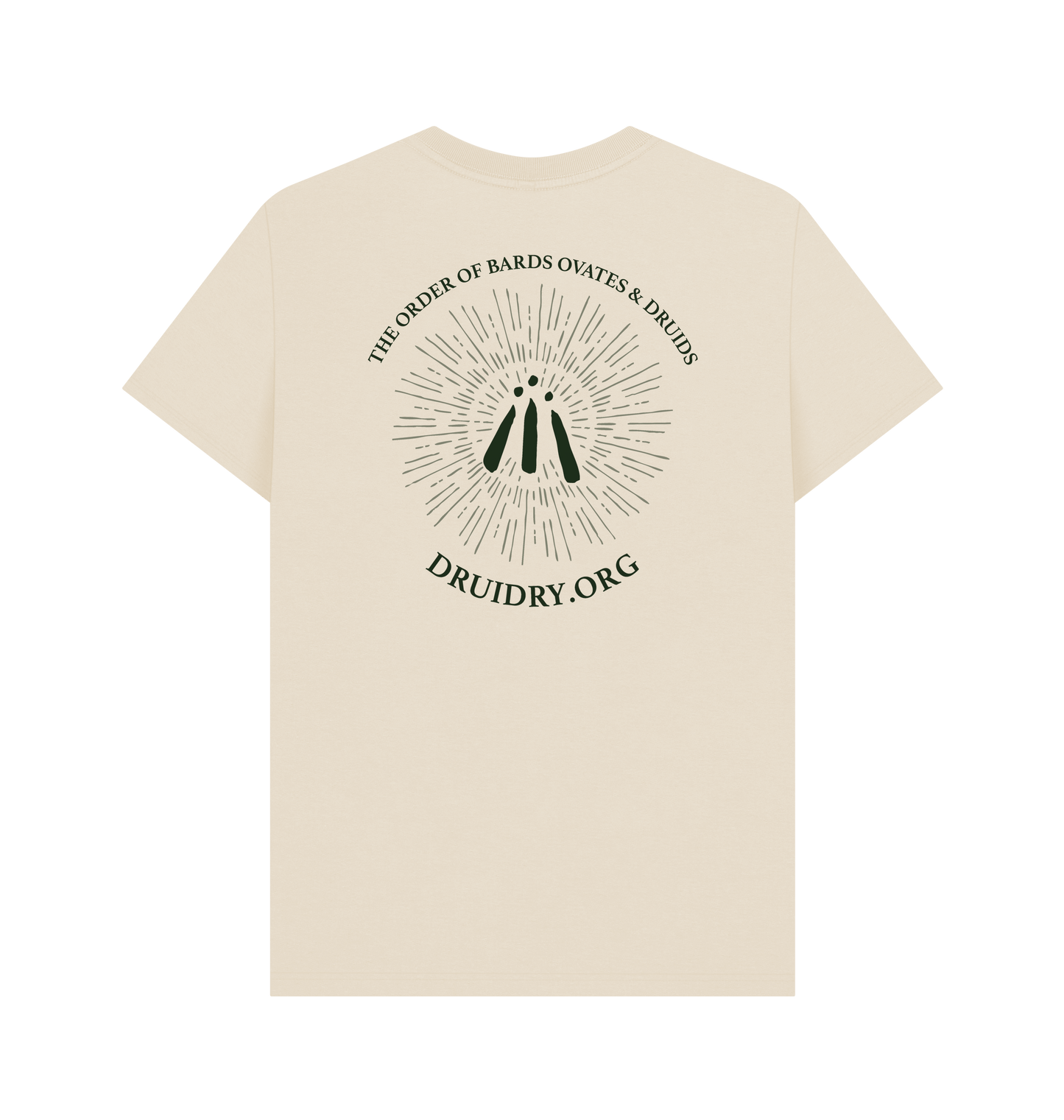 Oat Printed T-shirt Back