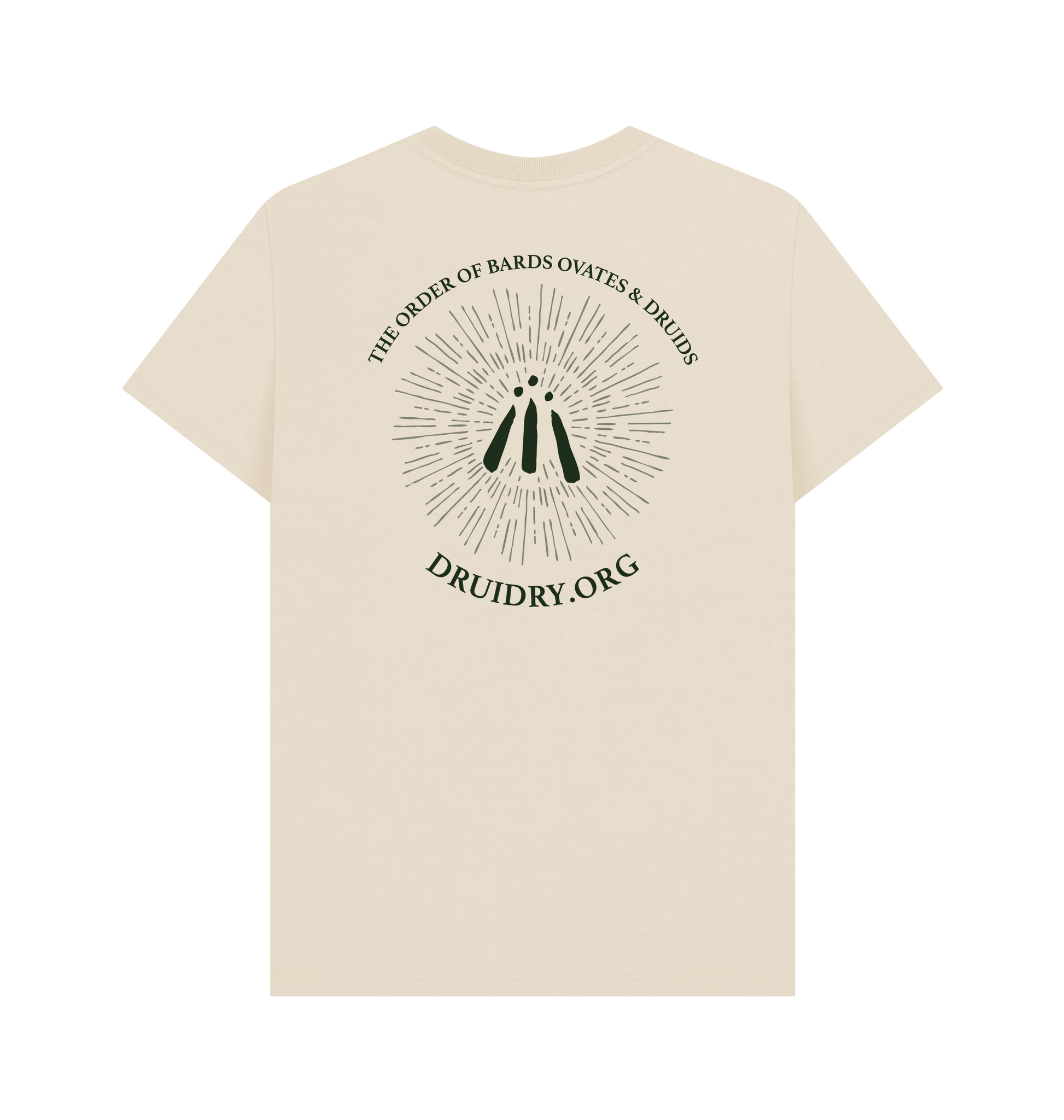 Oat Printed T-shirt Back