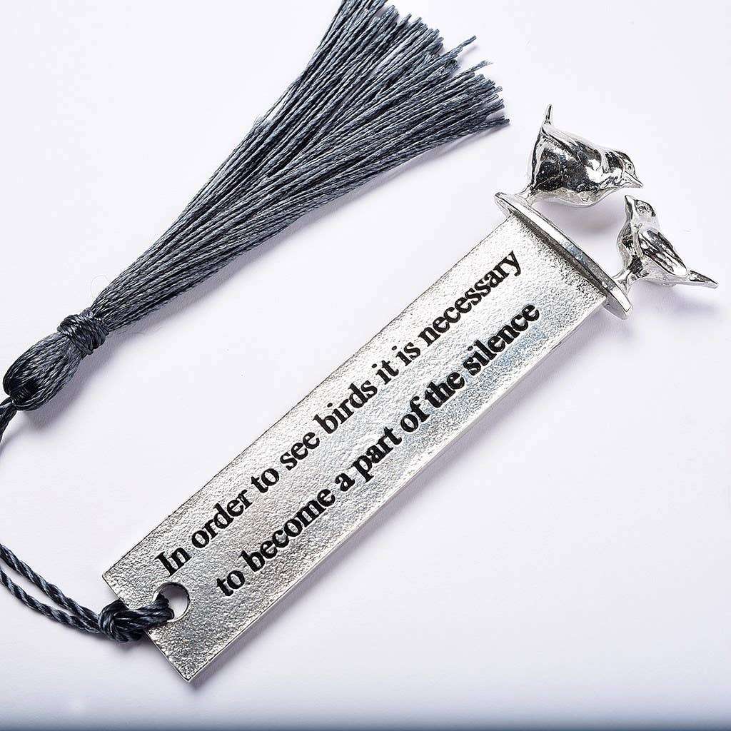 Wren & Robin Pewter Bookmark