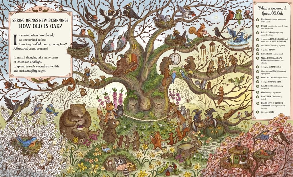 Grand Old Oak and the Birthday Ball: More Than 100 Things to Find by Rachel Piercey