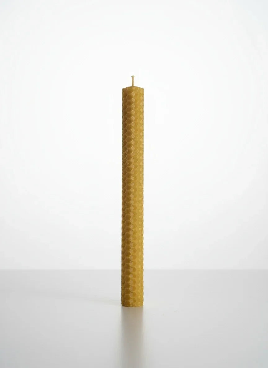 Hand-Rolled Beeswax Candle
