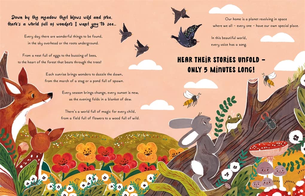 5 Minute Nature Stories: True tales from the woodland by Gabby Dawnay