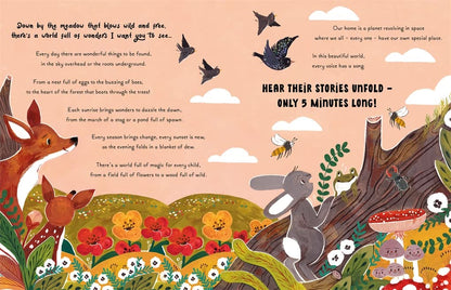 5 Minute Nature Stories: True tales from the woodland by Gabby Dawnay