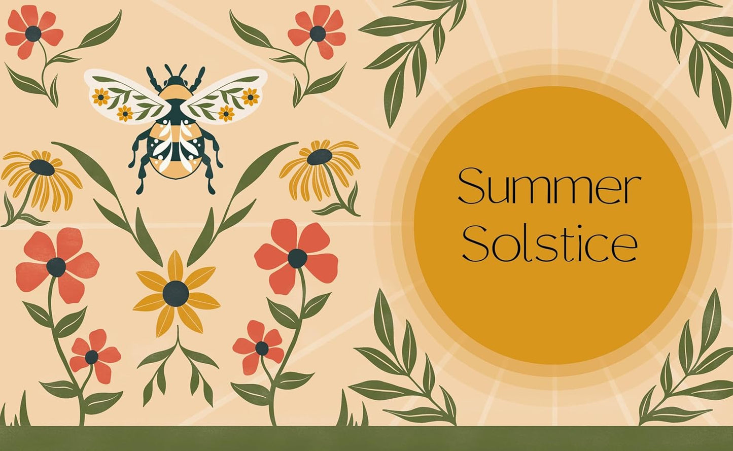 The Solstice Yearbook: A Year of Rituals, Festivals and Ancient Magic for Modern Life by Victoria Harrison