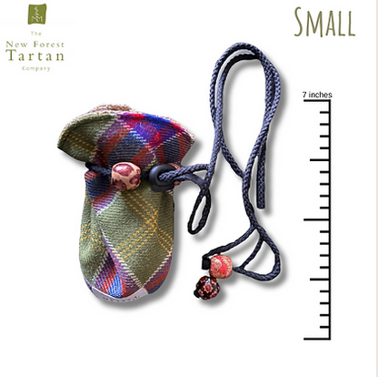 Bards, Ovates & Druids Tartan pouch