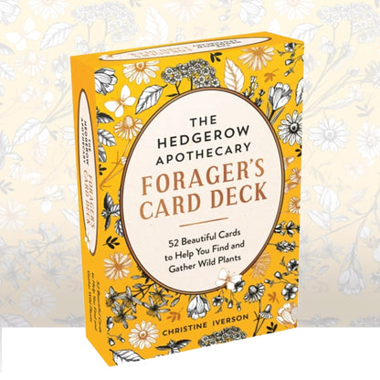 The Hedgerow Apothecary Forager's Card Deck: 52 Beautiful Identification Cards and Booklet to Help You Find and Gather Wild Plants