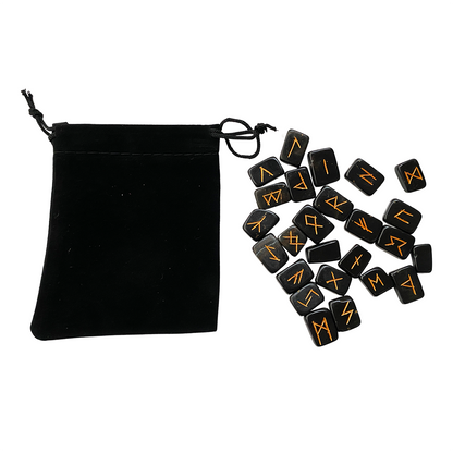 Rectangular Rune Set with Pouch