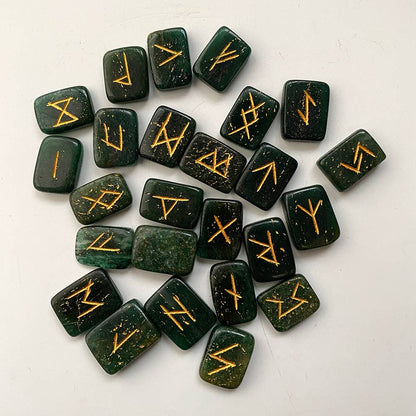 Rectangular Rune Set with Pouch