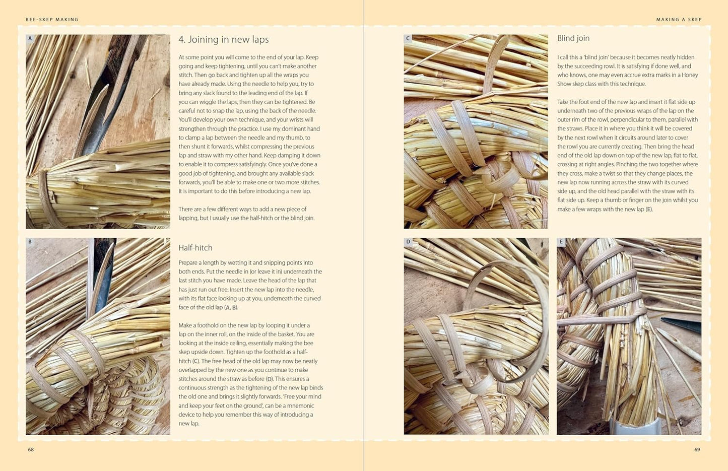 Bee-Skep Making: Heritage, folklore and how to make and use your own skeps by Chris Park