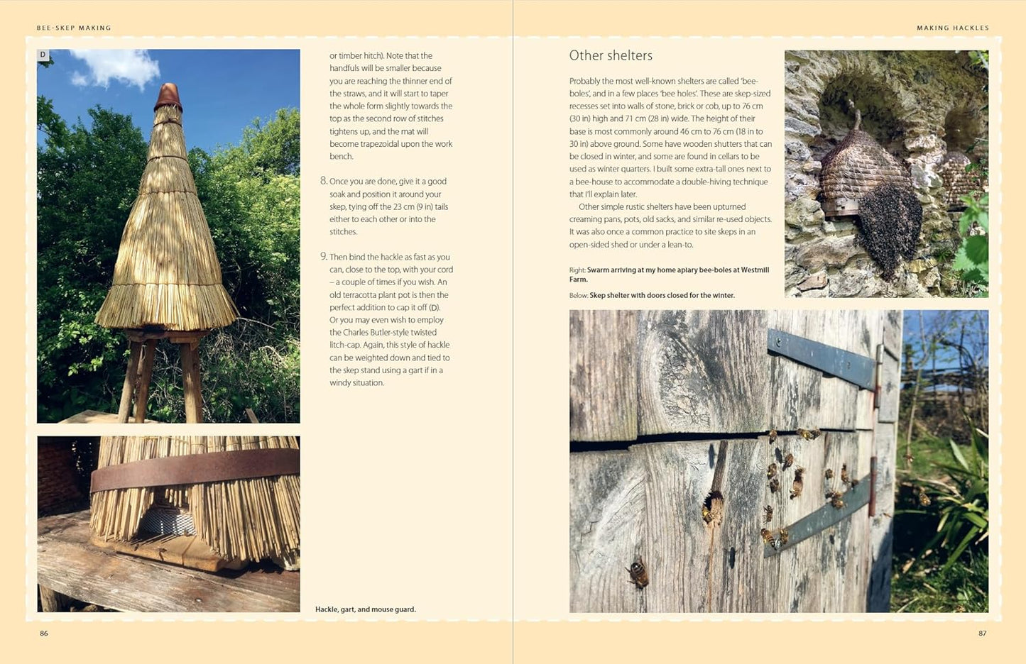 Bee-Skep Making: Heritage, folklore and how to make and use your own skeps by Chris Park