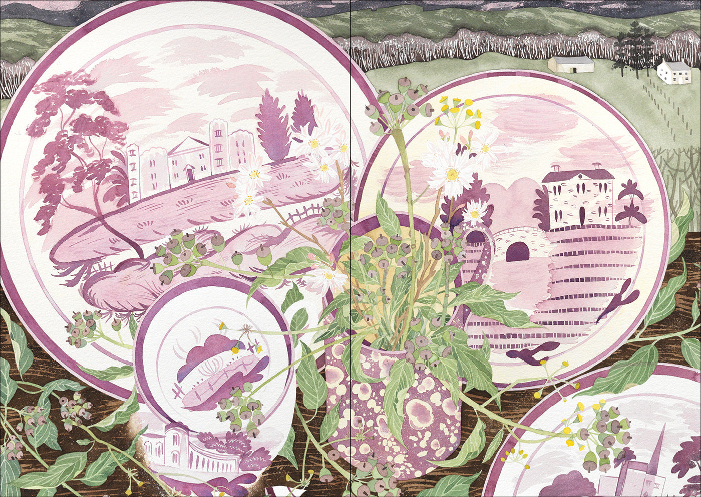 The Book of Wild Flowers: Reflections on Favourite Plants by Angie Lewin & Christopher Stocks