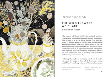 The Book of Wild Flowers: Reflections on Favourite Plants by Angie Lewin & Christopher Stocks