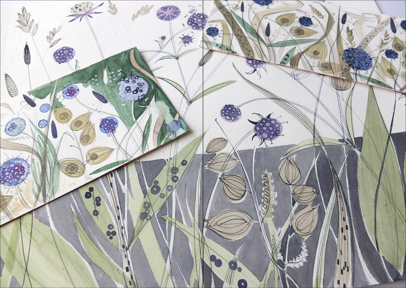 The Book of Wild Flowers: Reflections on Favourite Plants by Angie Lewin & Christopher Stocks