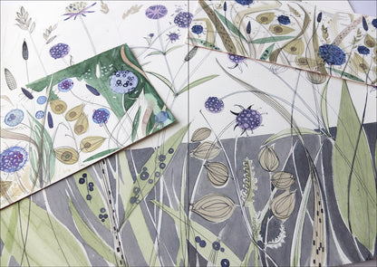 The Book of Wild Flowers: Reflections on Favourite Plants by Angie Lewin & Christopher Stocks