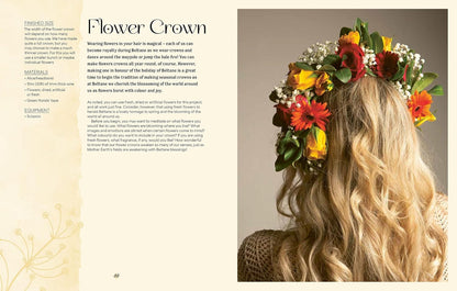 Crafting the Wheel of the Year: 17 Magical Projects to Honour Nature’s Seasons by Claire Gelder & Deb Bowen