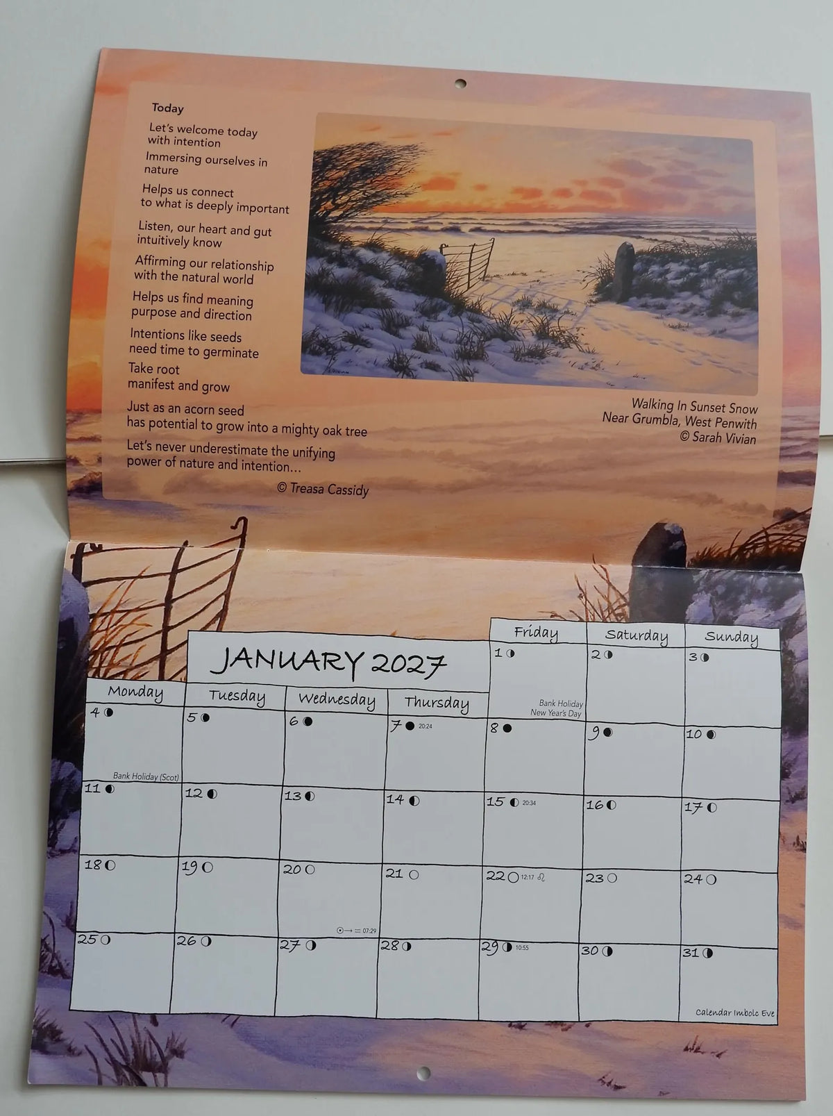 Earth Pathways 2027 Calendar