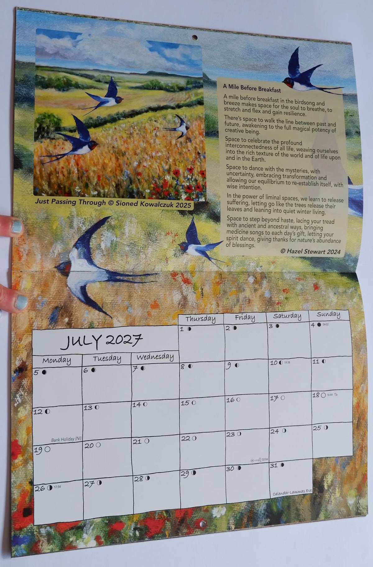 Earth Pathways 2027 Calendar