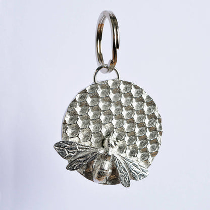 Bee Pewter Keyring
