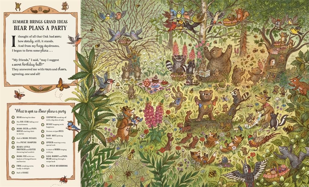 Grand Old Oak and the Birthday Ball: More Than 100 Things to Find by Rachel Piercey