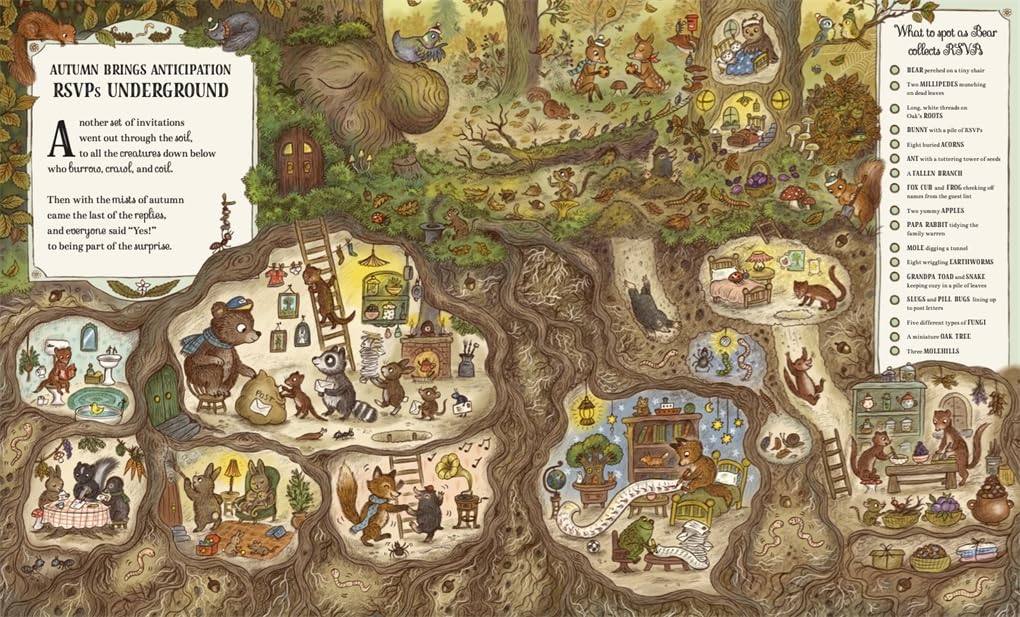 Grand Old Oak and the Birthday Ball: More Than 100 Things to Find by Rachel Piercey