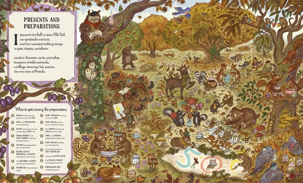 Grand Old Oak and the Birthday Ball: More Than 100 Things to Find by Rachel Piercey