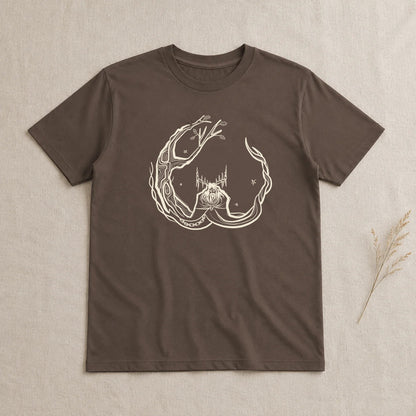 Unisex ‘Herne the Hunter’ Plain T-Shirt