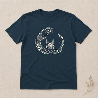 Unisex ‘Herne the Hunter’ Plain T-Shirt