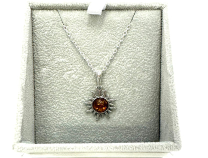 Amber Sun Necklace