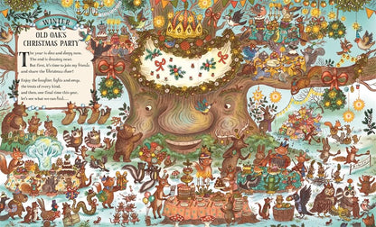 Here We Go Round the Woodland Year: A Lift-the-Flap Book by Rachel Piercey