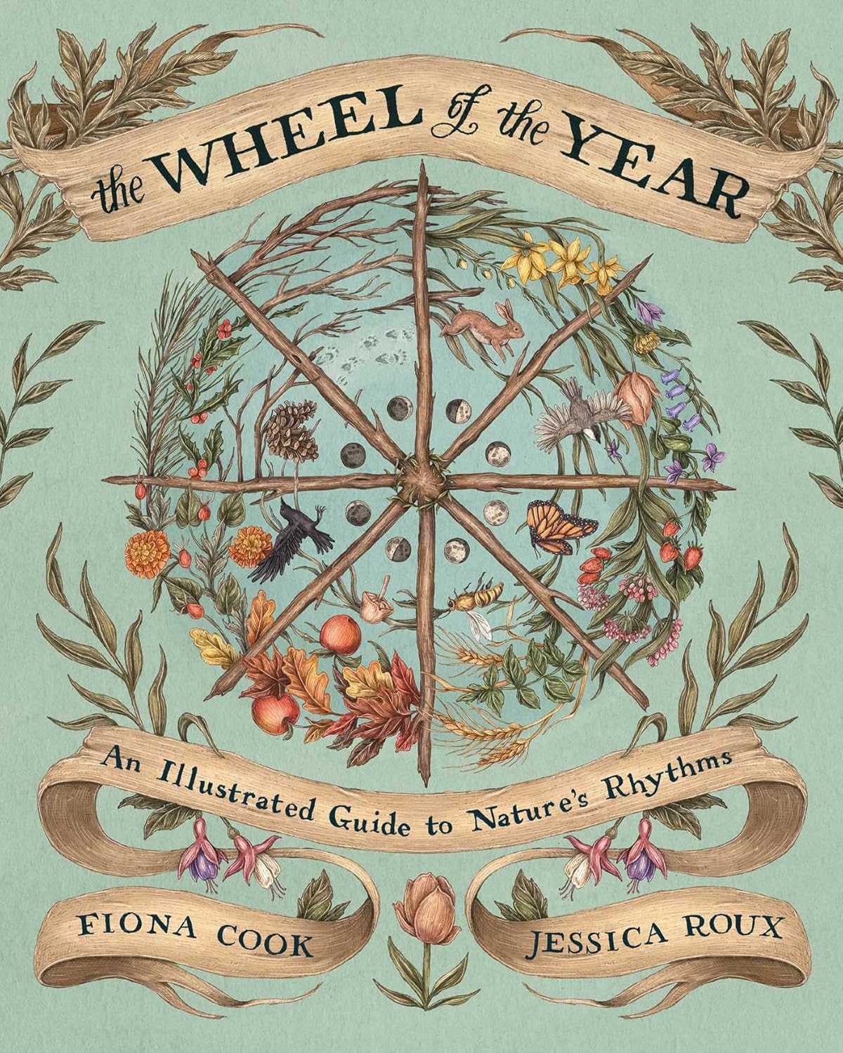 The Wheel of the Year : An Illustrated Guide to Nature's Rhythms by Fiona Cook