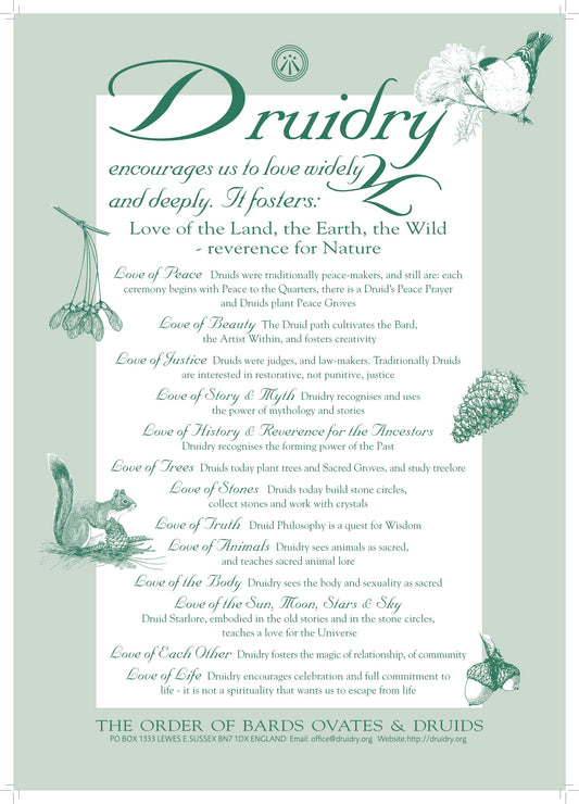 Druidry Poster
